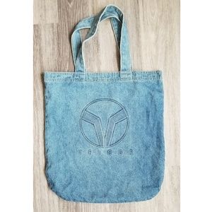 Deep Denim Tote Bag